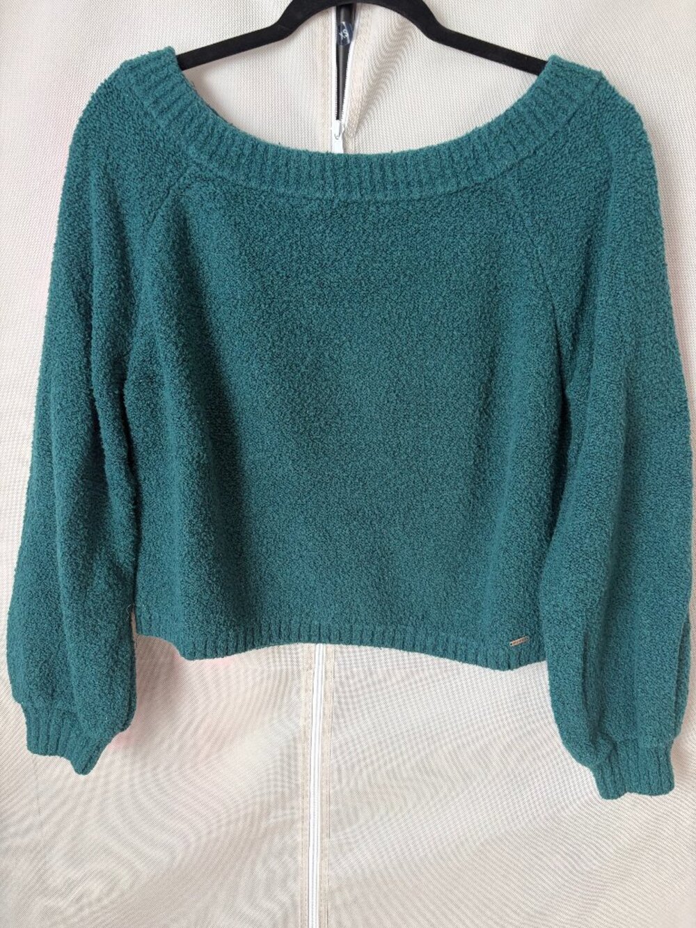 Hollister Boatneck Sweater Forest Green